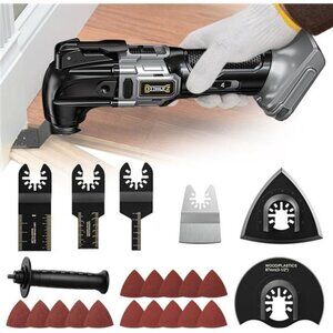 Cordless Oscillating Tool for Dewalt 20V Battery, 6 Variable Speed Brushless